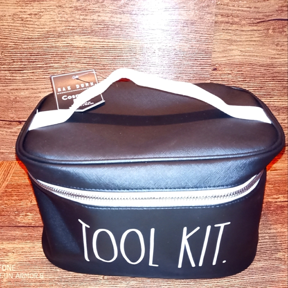RaeDunn Cosmetics Bag "Tool Kit"
